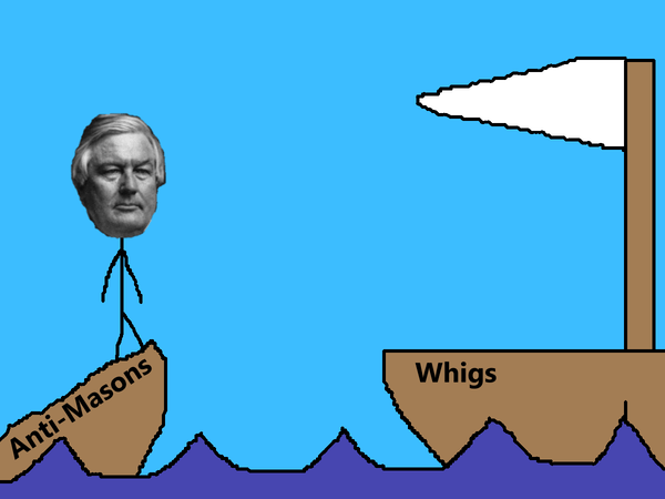 Fillmore jumps ship and joins the Whigs!